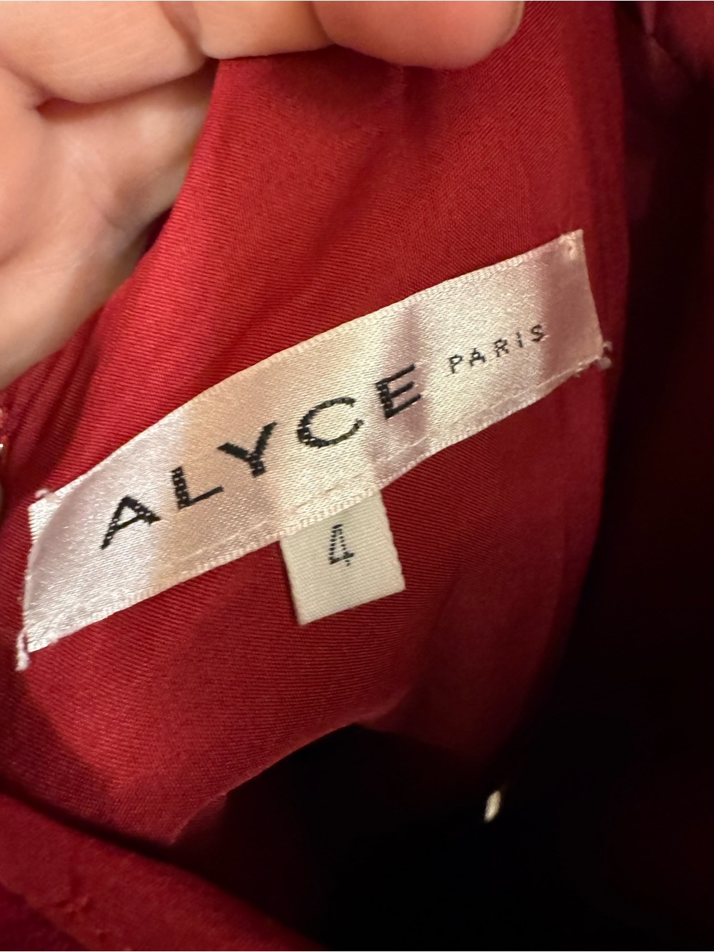 Alyce Paris dress // size 4 - Picture 7 of 9